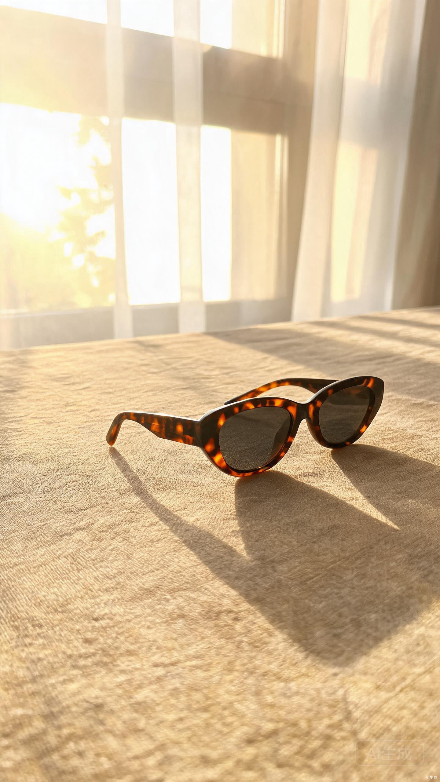AI-generated sunglasses product video sample